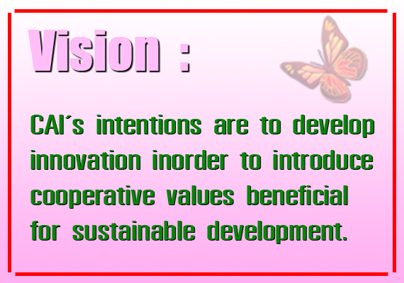 Mission/Vision : Co-operative Academic Instutite : CAI